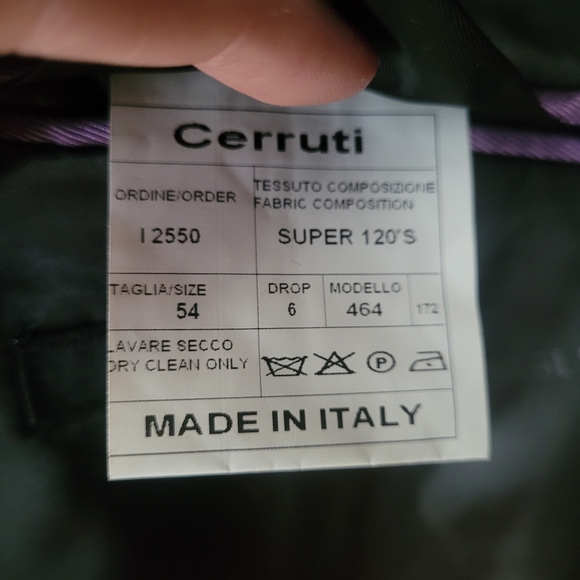 Cerutti Black Blazer Jacket - Picture 5 of 9